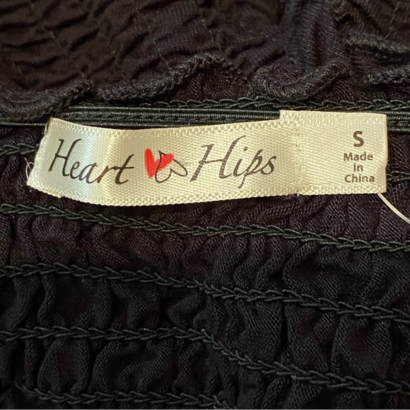Heart and Hips Stretchy Cropped Top Size S NWT - Picture 15 of 16